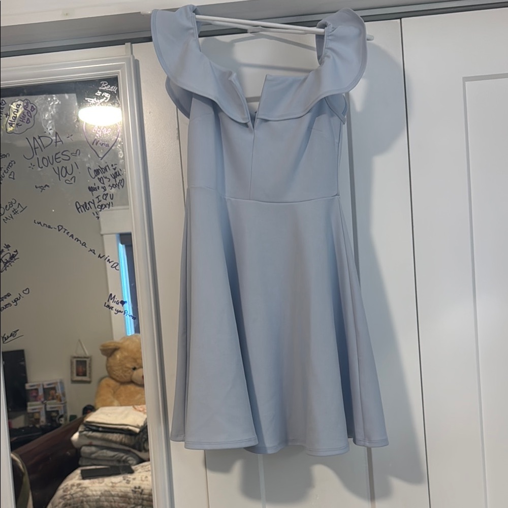 Light Blue Flowy dress